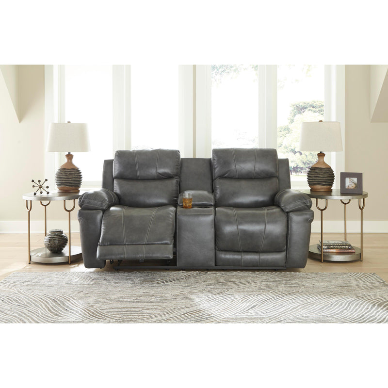 Signature Design by Ashley Edmar U64806 2 pc Power Reclining Living Room Set IMAGE 4