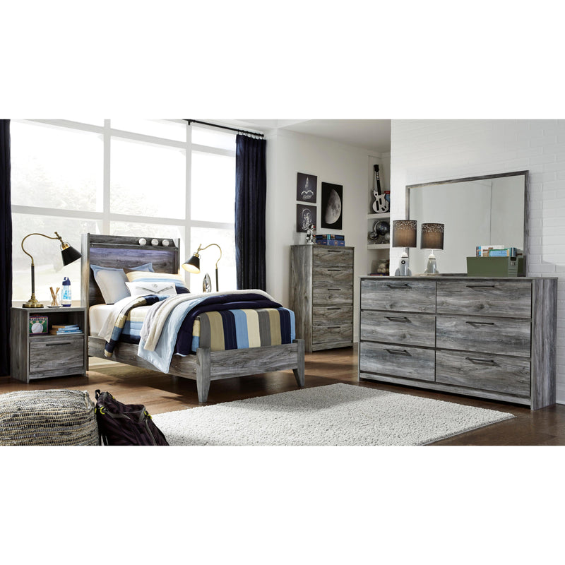 Signature Design by Ashley Baystorm B221 6 pc Twin Panel Bedroom Set IMAGE 1