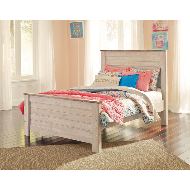 Signature Design by Ashley Willowton B267 4 pc Full Panel Bedroom Set IMAGE 2