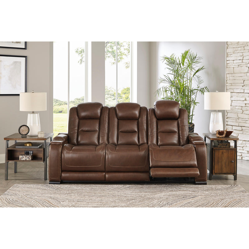 Signature Design by Ashley The Man-Den U85306 2 pc Power Reclining Living Room Set IMAGE 5