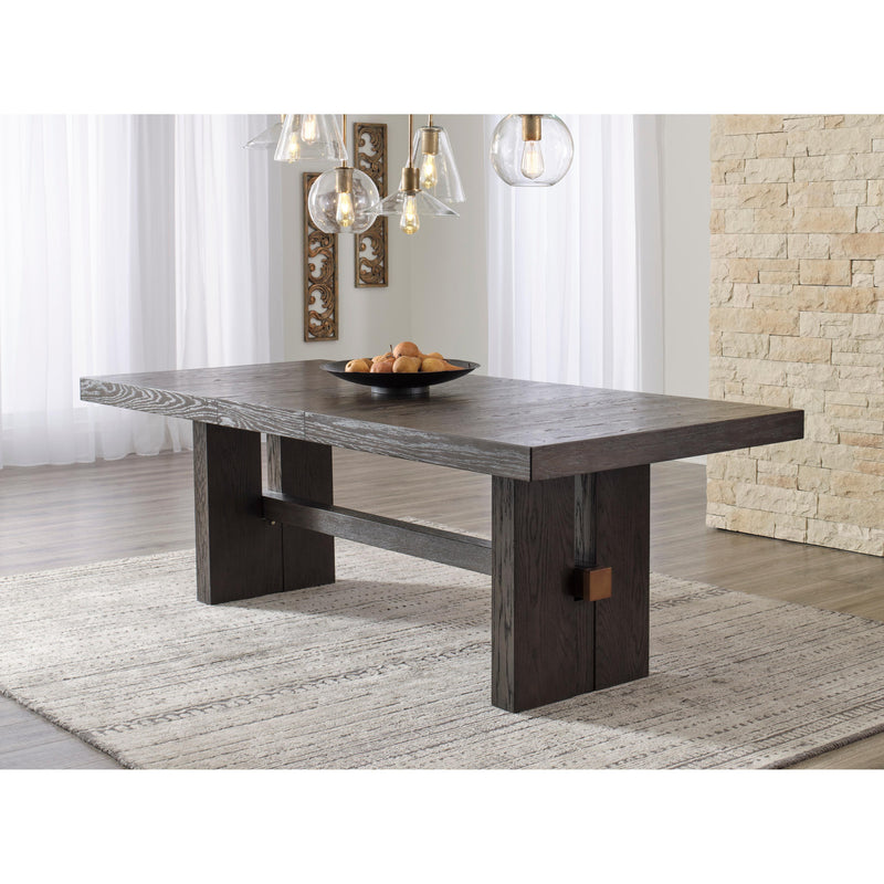 Signature Design by Ashley Burkhaus D984 6 pc Dining Set IMAGE 2