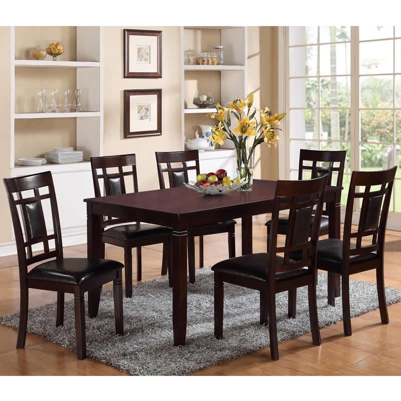 Crown Mark Paige 7 pc Dinette 2325SET IMAGE 1