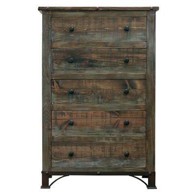 LMT Imports Urban Rustic 5-Drawer Chest COM801 IMAGE 1