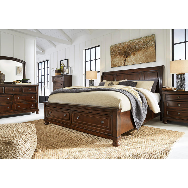 Millennium Porter B697 7 pc Queen Storage Sleigh Bedroom Set IMAGE 1