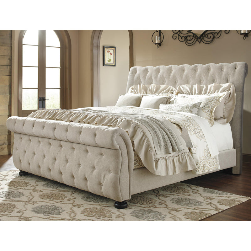 Signature Design by Ashley Willenburg Queen Upholstered Bed B643-77/B643-74/B643-98 IMAGE 1