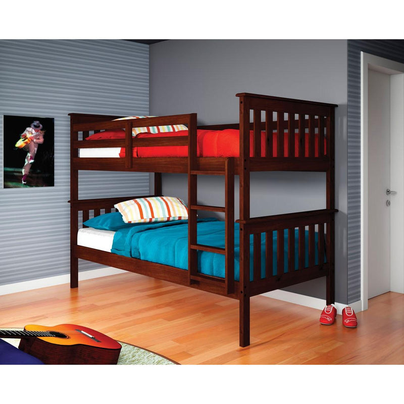 Donco Trading Company Kids Beds Bunk Bed 120-3A-TTCP/120-3B-TTCP/120-3C-TTCP IMAGE 2
