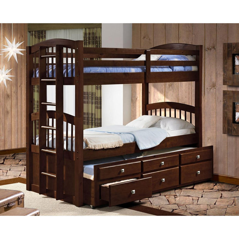 Donco Trading Company Kids Beds Bunk Bed 134-2CP IMAGE 1