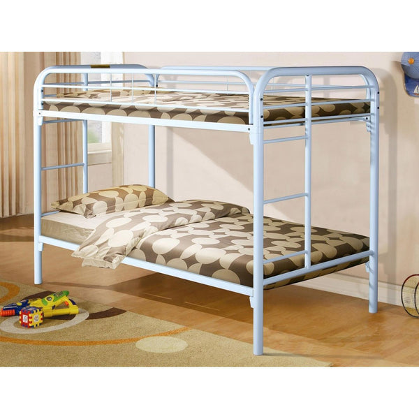 Donco Trading Company Kids Beds Bunk Bed 4501-3TTWH IMAGE 1