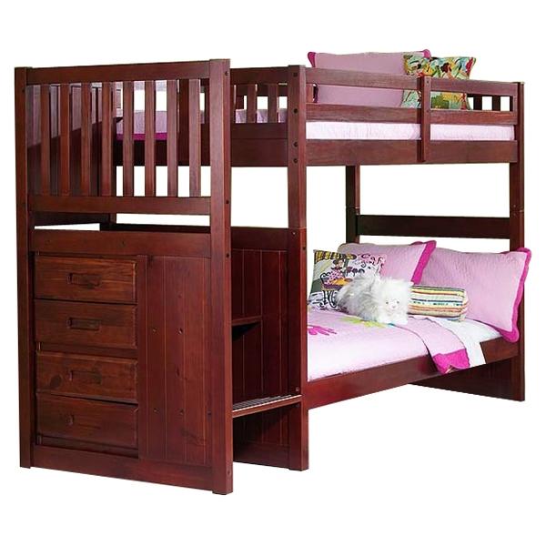 Donco Trading Company Kids Beds Bunk Bed 2814-TTM IMAGE 1