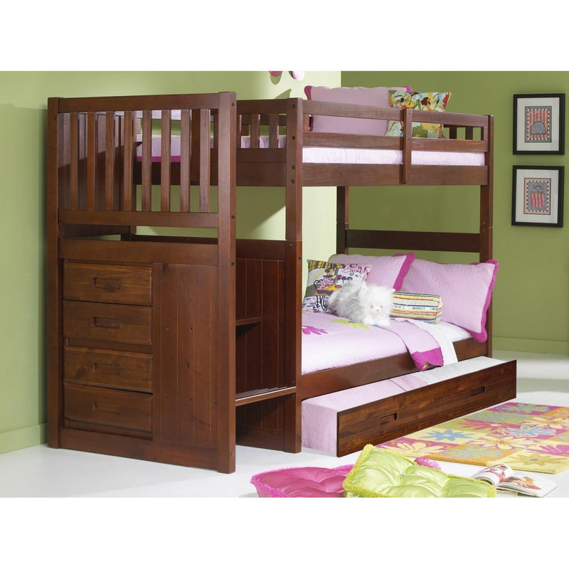 Donco Trading Company Kids Beds Bunk Bed 2814-TTM IMAGE 2