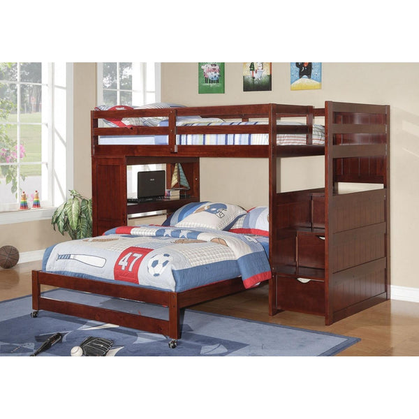 Donco Trading Company Kids Beds Loft Bed ModularLoft_Config9 IMAGE 1