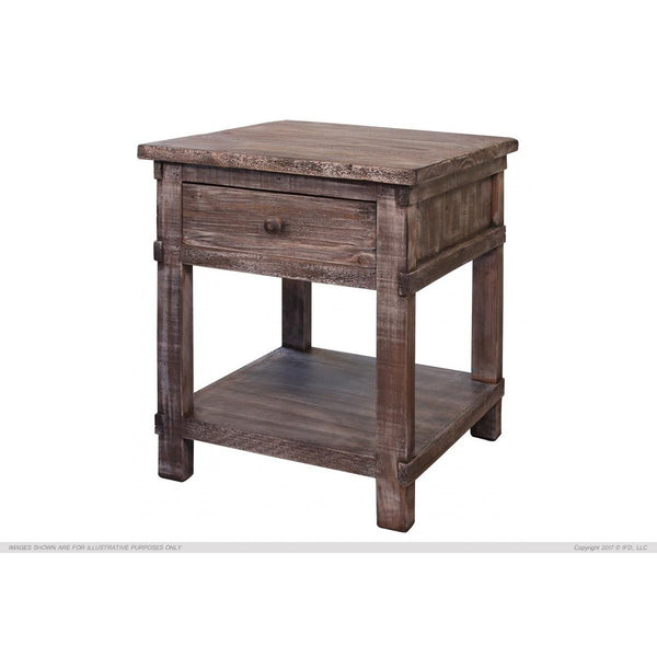 International Furniture Direct San Angelo End Table IFD380END IMAGE 1