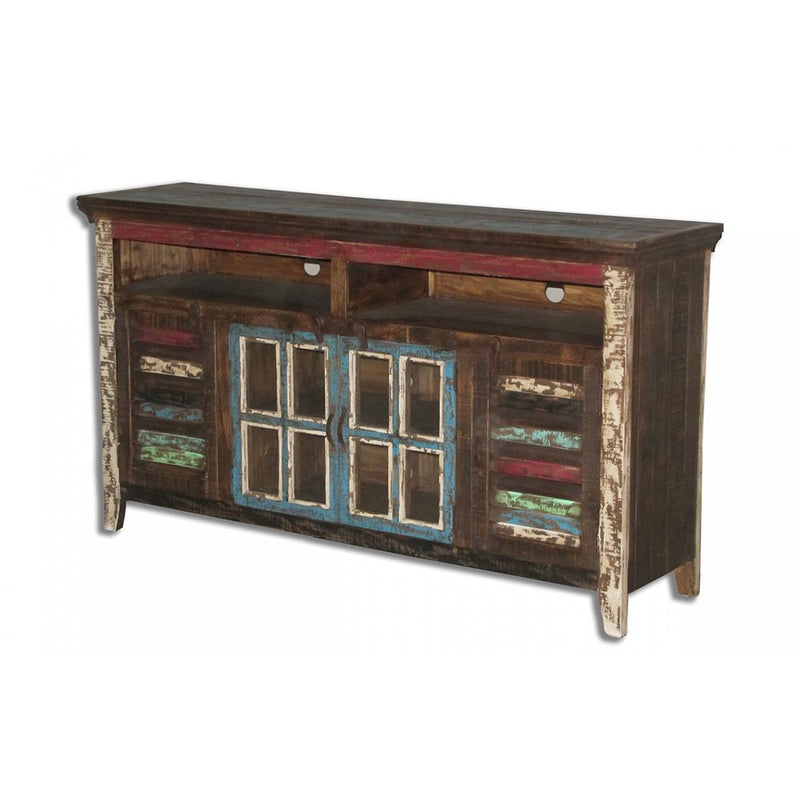 Lone Star Rustic Cabana Console Table LC-TVS-65 IMAGE 1