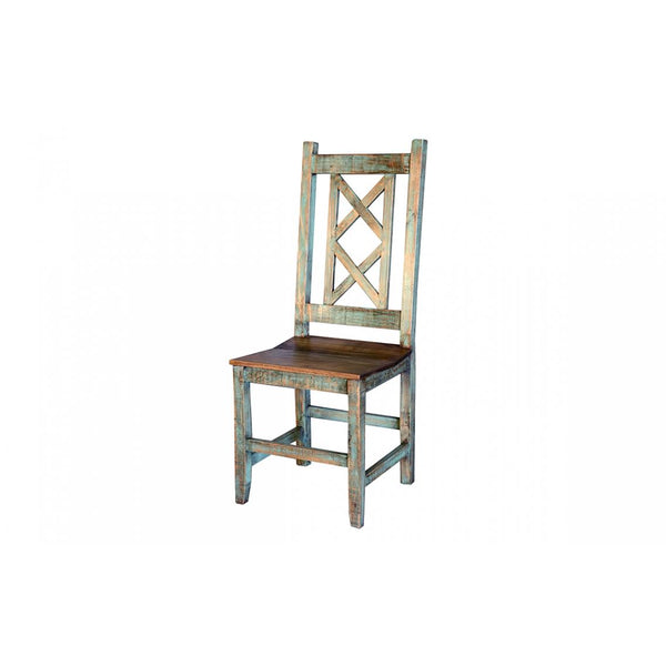 Lone Star Rustic Cabana Dining Chair CC SIL-01 IMAGE 1