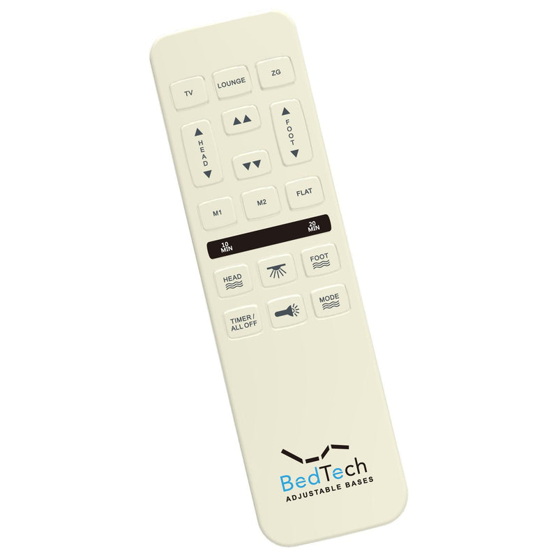Bed Tech Memory Foam Mattress Twin Adjustable Base with Massage BT3000T IMAGE 2