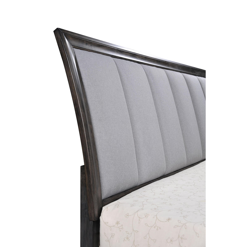 Crown Mark Jaymes King Upholstered Sleigh Bed with Storage B6580-K-HB/B6580-K-FBD/B6580-KQ-RAIL IMAGE 4