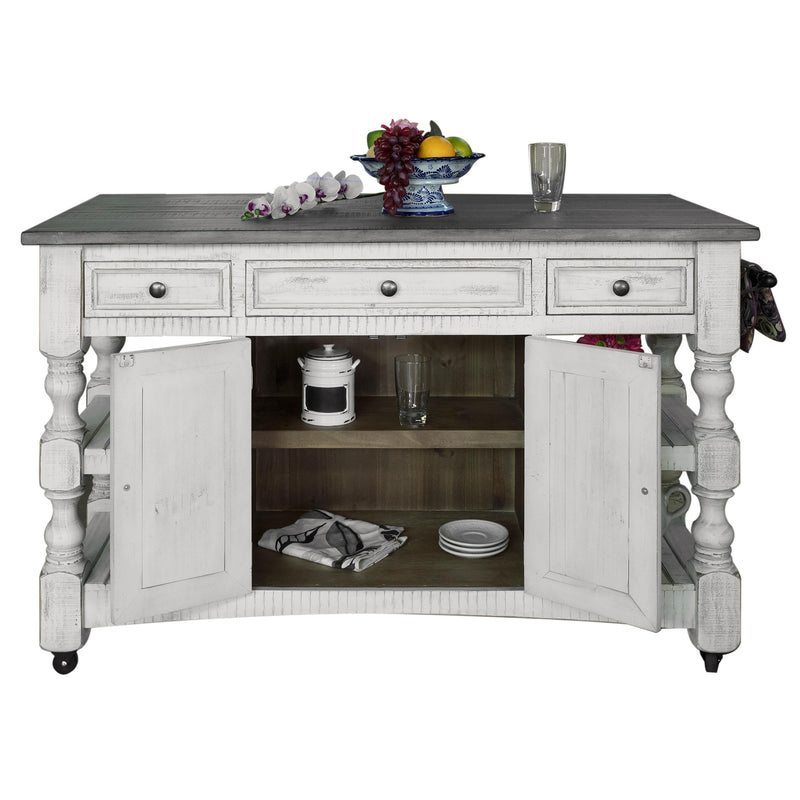 International Furniture Direct Kitchen Islands and Carts Islands IFD469ISLAND IMAGE 2