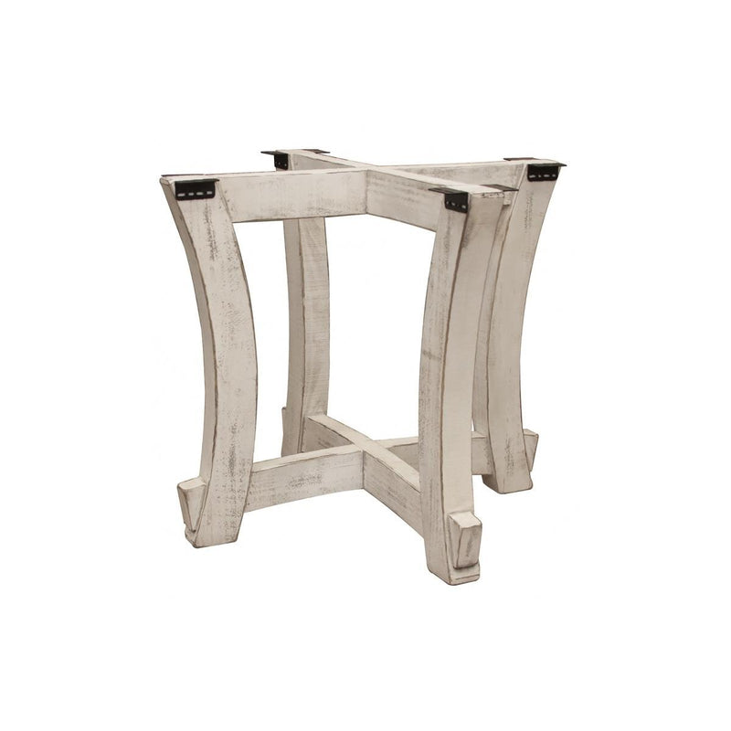 International Furniture Direct Round Stone Dining Table with Pedestal Base IFD4300RNDTPST/IFD4300RNDBA IMAGE 3