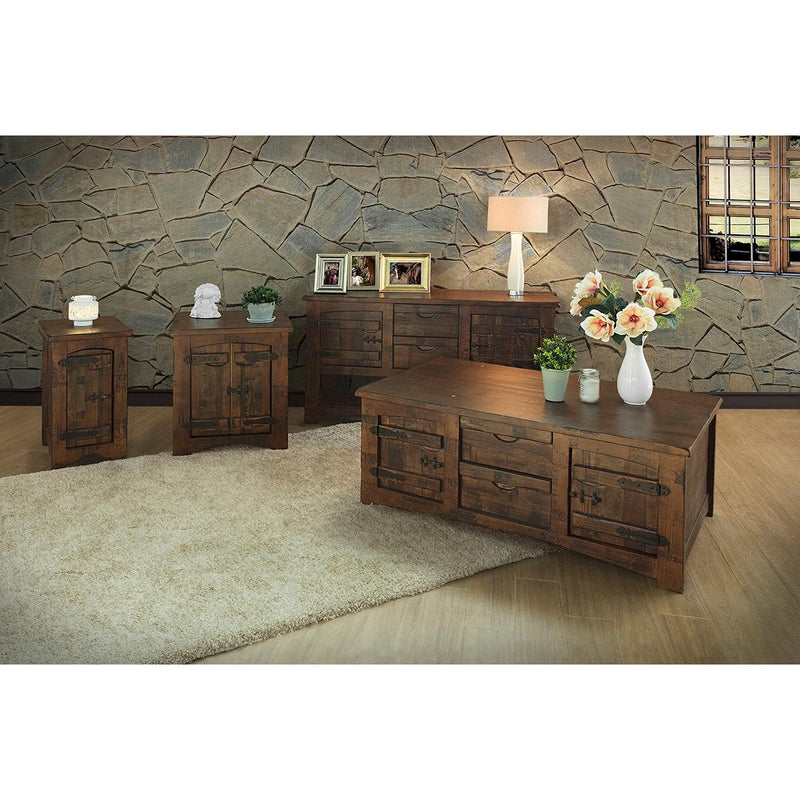 International Furniture Direct Mezcal Cocktail Table IFD567CKTL IMAGE 2