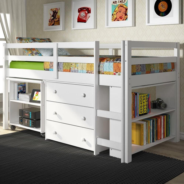 Donco Trading Company Kids Beds Loft Bed 760A-TW/760B-TW/760C-TW/760D-TW IMAGE 1