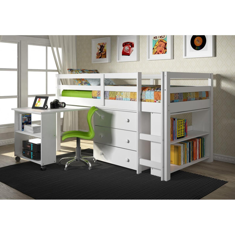 Donco Trading Company Kids Beds Loft Bed 760A-TW/760B-TW/760C-TW/760D-TW IMAGE 3