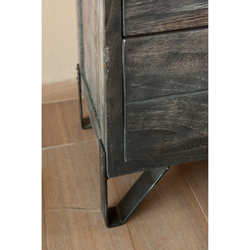 International Furniture Direct Moro 2-Drawer Nightstand IFD686NTST IMAGE 2