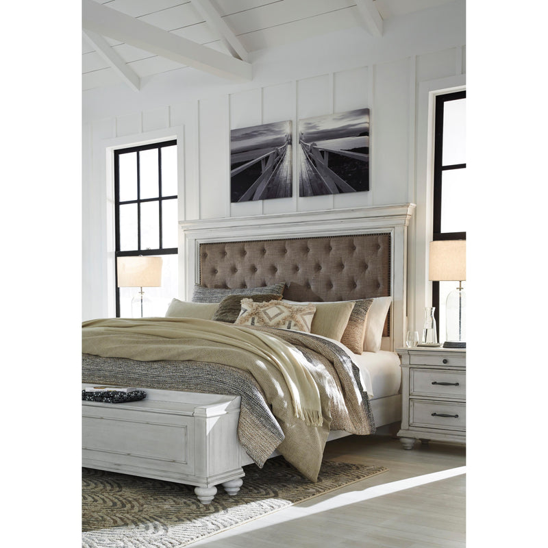 Benchcraft Kanwyn Queen Upholstered Panel Bed with Storage B777-157/B777-54S/B777-96 IMAGE 10