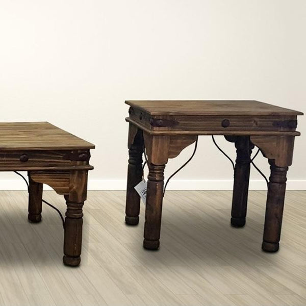 PFC Furniture Industries Antique Indian End Table LA-LAT3 IMAGE 1