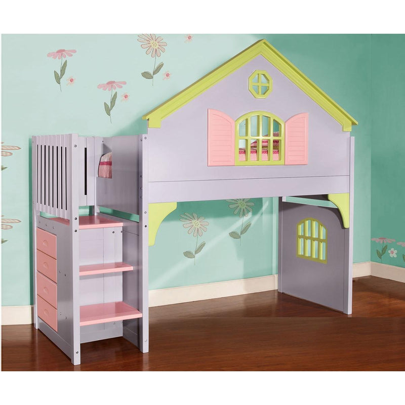 Donco Trading Company Kids Beds Loft Bed 0300 IMAGE 3