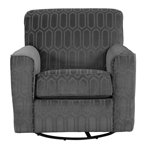 Signature Design by Ashley Zarina Swvel Fabric Accent Chair 9770442 IMAGE 1