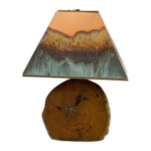 LMT Imports Miscellaneous Lamps Table Lamp YMECO-SL-3 SCALLOP/INLAY IMAGE 1
