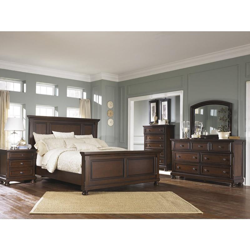 Millennium Porter B697 7 pc King Panel Bedroom Set IMAGE 1