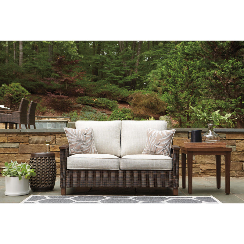 Signature Design by Ashley Outdoor Seating Loveseats P750-835 IMAGE 4
