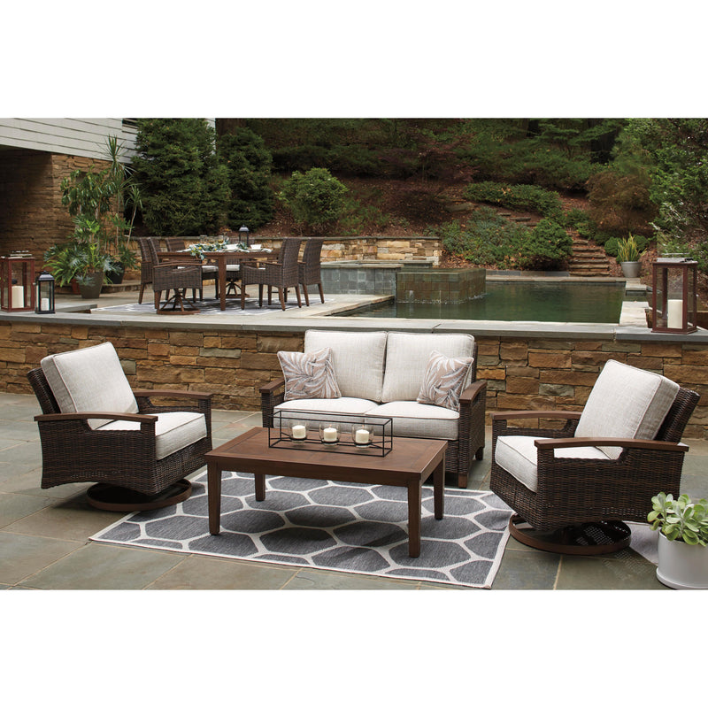 Signature Design by Ashley Outdoor Seating Loveseats P750-835 IMAGE 5