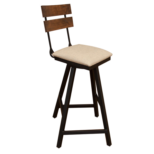 International Furniture Direct Pueblo Pub Height Stool IFD3600BST30 IMAGE 1