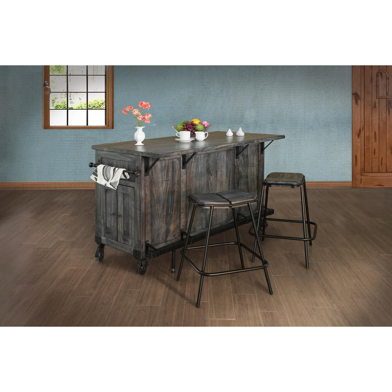 International Furniture Direct Kitchen Islands and Carts Islands IFD686ISLAND IMAGE 2