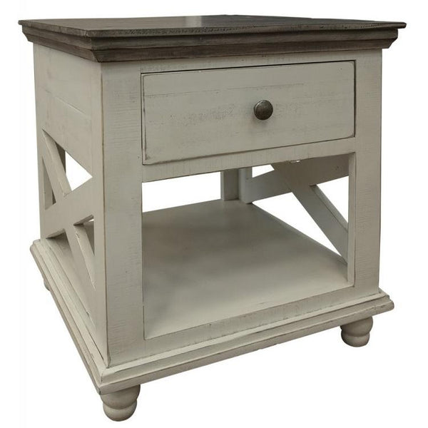 International Furniture Direct Florence End Table IFD4601ENDIV IMAGE 1