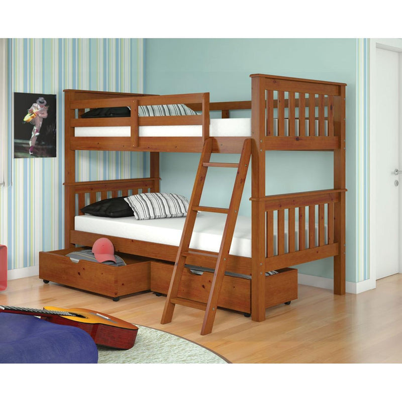 Donco Trading Company Kids Beds Bunk Bed 120-1A-TTE/120-1B-TTE/505E IMAGE 2