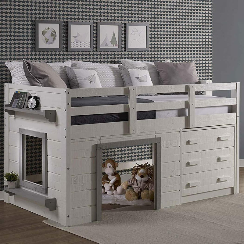 Donco Trading Company Kids Beds Loft Bed 1830-TLWG IMAGE 1