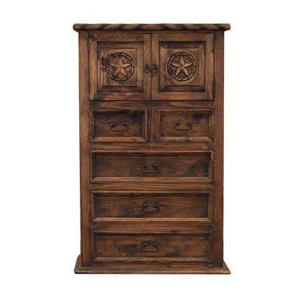 LMT Imports Rope and Star 5-Drawer Chest ROP002A MEDIO IMAGE 1