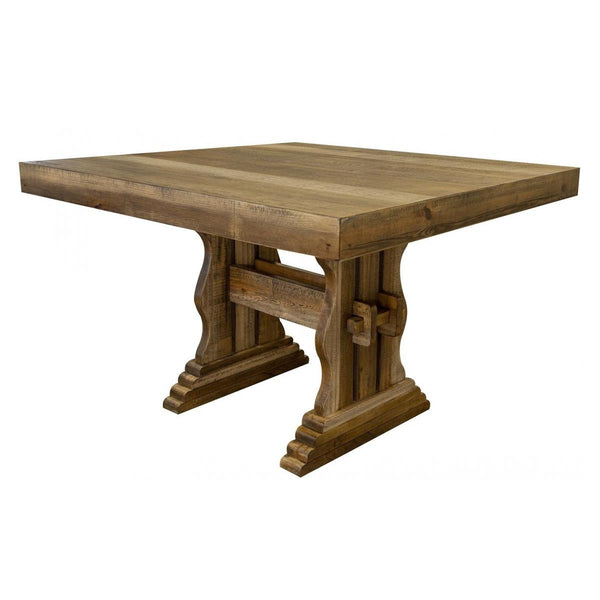 International Furniture Direct Square Marquez Counter Height Dining Table IFD4352CTB IMAGE 1