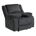  Manufacturer Color_Slate  Motion Type_Manual  -- Draycoll Rocker Fabric Recliner IMAGE 1