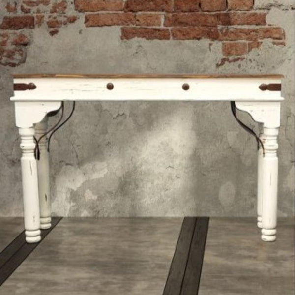 PFC Furniture Industries White Indian Sofa Table MO-3-CON-3 IMAGE 1
