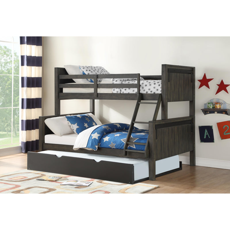 Donco Trading Company Kids Beds Trundle Bed 503-BK IMAGE 3