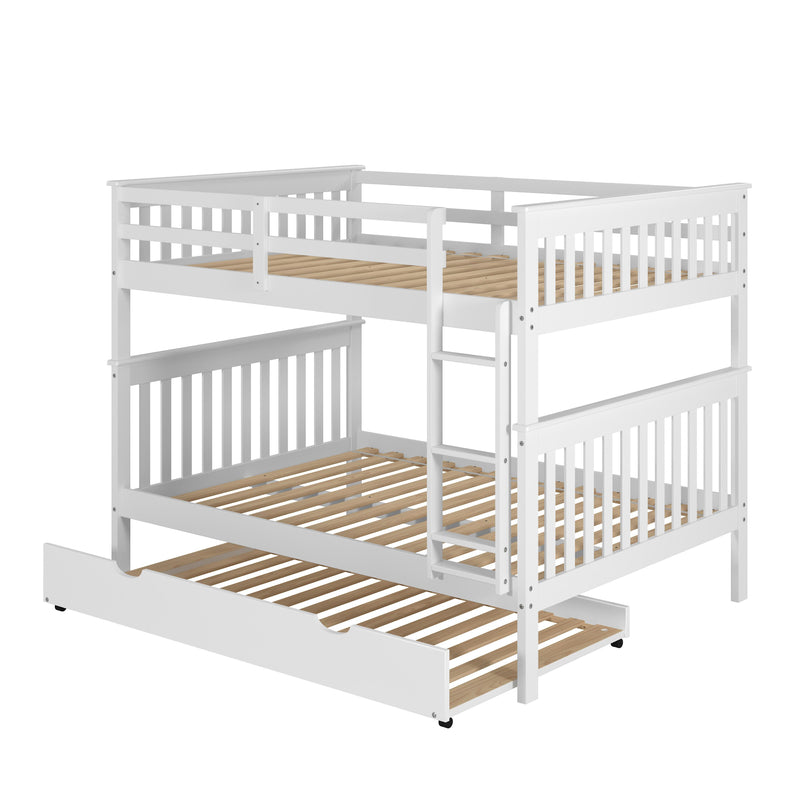 Donco Trading Company Kids Beds Trundle Bed 503-W IMAGE 3