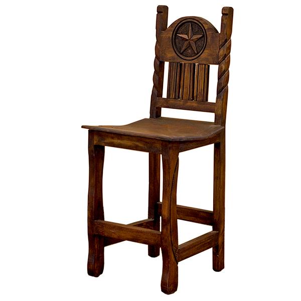 LMT Imports Barstools Pub Height Dining Chair BAN016TSR MEDIO IMAGE 1