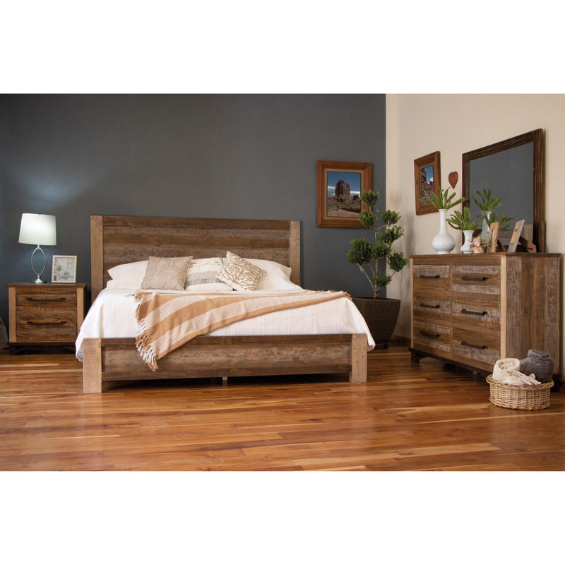 International Furniture Direct Golden Loft Queen Panel Bed IFD6331HBDQE/IFD6331PLTQE IMAGE 2