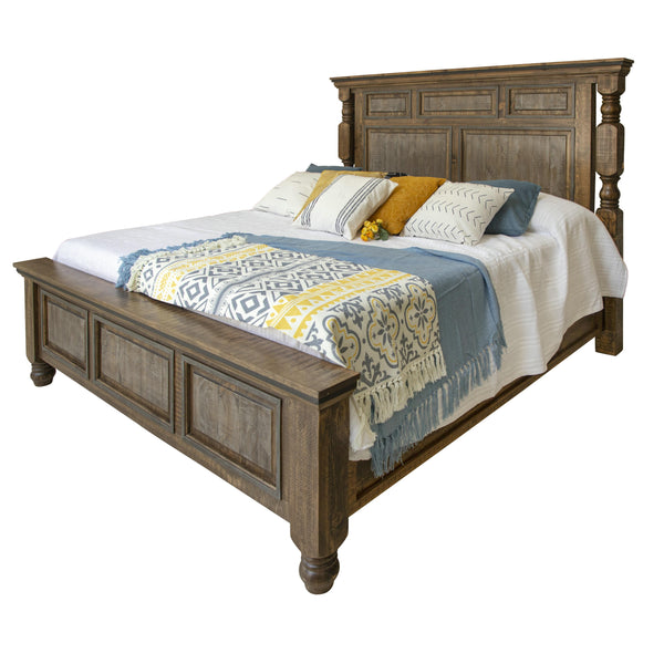 International Furniture Direct Stone Queen Platform Bed IFD4591HBDQE/IFD4591PLTQE IMAGE 1