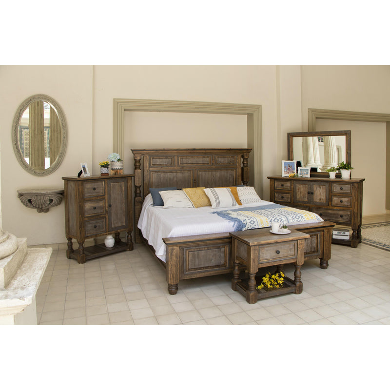 International Furniture Direct Stone King Platform Bed IFD4591HBDEK/IFD4591PLTEK IMAGE 8