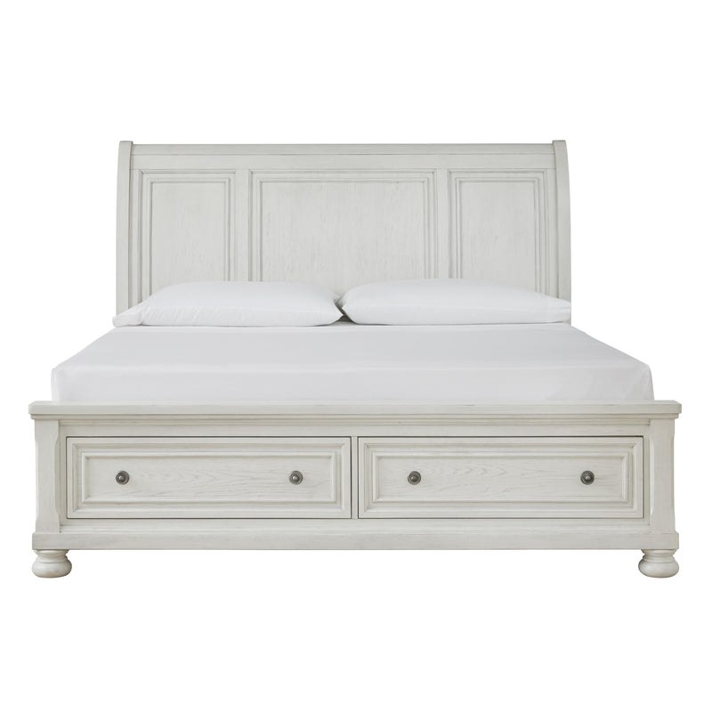 Signature Design by Ashley Robbinsdale Queen Sleigh Bed with Storage B742-74/B742-77/B742-98 IMAGE 2